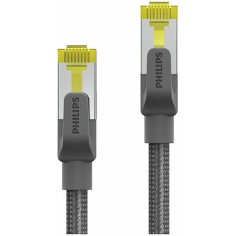  Патч-корд Philips SWN7110G/56 CAT.8 28AWG, OD:6.0mm, OD:6.5MM, 10M Grey 