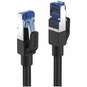  Патч-корд Philips SWN4115G/56 CAT.7 30AWG, OD:5.1mm, 15M Black 