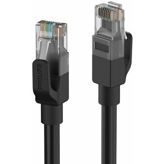  Патч-корд Philips SWN2105G/56 CAT.6 26AWG, OD:6.0mm, 5M Black 