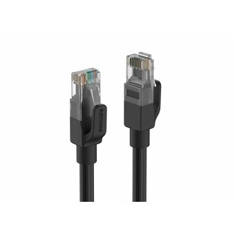  Патч-корд Philips SWN2103G/56 CAT.6 26AWG, OD:6.0mm, 3M Black 