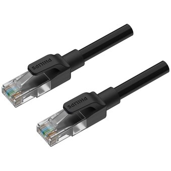  Патч-корд Philips SWN2105G/56 CAT.6 26AWG, OD:6.0mm, 5M Black 