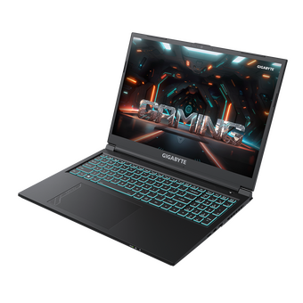  Ноутбук Gigabyte G6 MF (MF-H2KZ894KD) Intel Core i7-13620H/16Gb/SSD1Tb/RTX4050 6Gb/16"/IPS/FHD+/165Hz/NoOS/black 