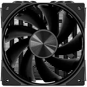  Кулер upHere H85K6 Black / 6HPx6mm, 180W TDP, top flow, 1x120mm fan, 600-1650RPM, 68 CFM, 25dBA 