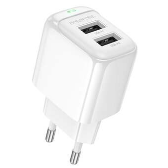  СЗУ BOROFONE BAS41A Potential dual-port iP белый 