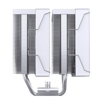  Кулер JONSBO CR-3000E(Color) White LGA1700/1200/115X/AM5/AM4 (TDP 260W, PWM, 2 x 120mm Dynamic Multi-Color LED Fan, 7 тепловых трубок, белый) 