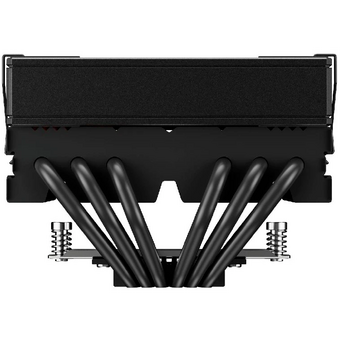  Кулер upHere H85K6 Black / 6HPx6mm, 180W TDP, top flow, 1x120mm fan, 600-1650RPM, 68 CFM, 25dBA 