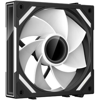  Вентилятор XASTRA FS120B ARGB reverse single pack 120x120x25мм (PWM, ARGB, Infinity lighting effect., Daisy-chain , 800-2000 rpm, black) 