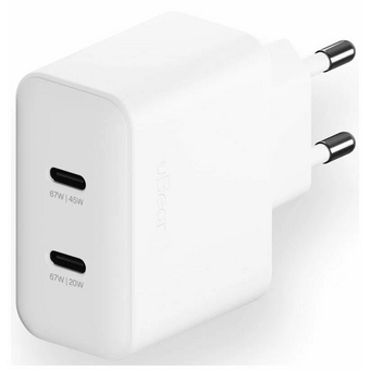  СЗУ uBear WC15WH67-2C Motion GaN 67Вт белый 