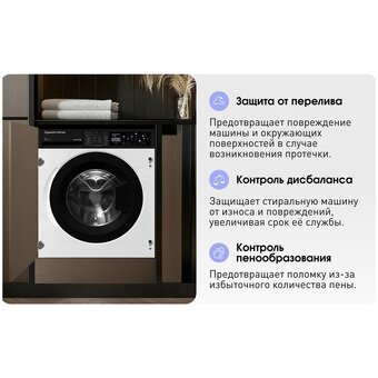  Встраиваемая стиральная машина Zigmund & Shtain BWM 04 
