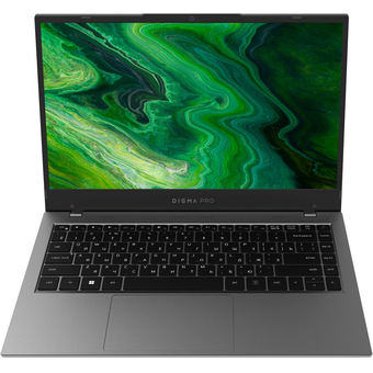  Ноутбук Digma Pro Fortis M DN14P5-ADXW03 Core i5 1235U 16Gb SSD512Gb Intel Iris Xe graphics 14.1" IPS FHD (1920x1080) Wind 11 Pro grey WiFi BT Cam 
