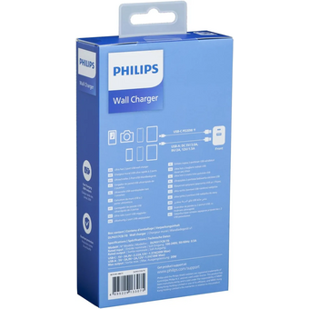  СЗУ Philips DLP4317CB/70 PD20W+QC3.0 черный 