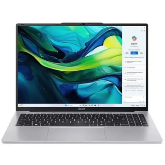  Ноутбук Acer Aspire Lite AL16-71P-5137 (NX.D4YCD.004) Intel Core Ultra 5 125H/16Gb/SSD512Gb/16"/IPS/FHD+/180Hz/NoOS/Silver 