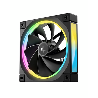  Вентилятор DEEPCOOL FL12R 120x120x25мм (PWM, ARGB, черный, 500-2150об/мин) Color Box 