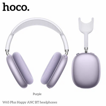  Наушники полноразмерные bluetooth HOCO W65 Plus Happy ANC серый 