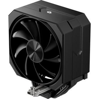  Кулер upHere UP1K4 Black / 4HPx6mm, 230W TDP, single tower, 1x120mm fan, 600-1650RPM, 68 CFM, 25dBA 