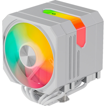  Кулер upHere UP2TC6C White ARGB / 6HPx6mm, 265W TDP, dual tower, 2x120mm ARGB fans, 600-1650RPM, 68 CFM, 25dBA 