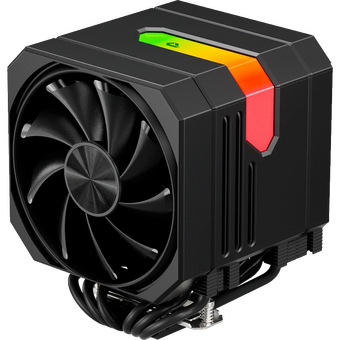  Кулер upHere UP2KC6 Black / 6HPx6mm, 265W TDP, dual tower, 2x120mm fans, 600-1650RPM, 68 CFM, 25dBA, ARGB cover 