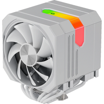  Кулер upHere UP2TC6 White / 6HPx6mm, 265W TDP, dual tower, 2x120mm fans, 600-1650RPM, 68 CFM, 25dBA, ARGB cover 