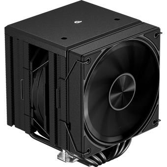  Кулер upHere UE2K6 Black / 6HPx6mm, 265W TDP, dual tower, 2x120mm fans, 600-1650RPM, 68 CFM, 25dBA 