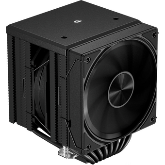  Кулер upHere UE2K8 Black / 8HPx6mm, 280W TDP, dual tower, 2x120mm fans, 600-1650RPM, 68 CFM, 25dBA 