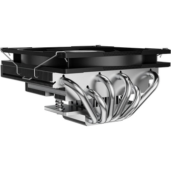 Кулер PCCooler RC600-67 (RC567-BKNWYX-GL) S115X/1200/1700/1851/AM4/AM5 (TDP 180W, 1x120mm PWM Fan, 6 тепловых трубок 6мм, 500-2200RPM) 