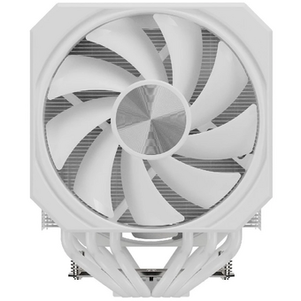  Кулер upHere UP2T6 White / 6HPx6mm, 265W TDP, dual tower, 2x120mm fans, 600-1650RPM, 68 CFM, 25dBA 