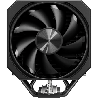  Кулер upHere UP1K4 Black / 4HPx6mm, 230W TDP, single tower, 1x120mm fan, 600-1650RPM, 68 CFM, 25dBA 
