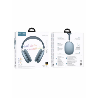  Наушники полноразмерные bluetooth HOCO W65 Plus Happy ANC голубой 