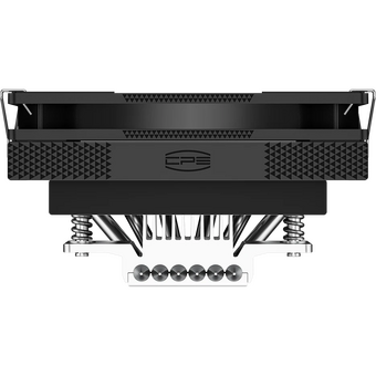 Кулер PCCooler RC600-67 (RC567-BKNWYX-GL) S115X/1200/1700/1851/AM4/AM5 (TDP 180W, 1x120mm PWM Fan, 6 тепловых трубок 6мм, 500-2200RPM) 