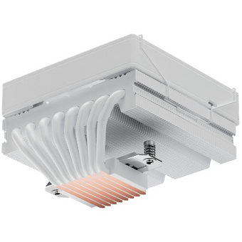  Кулер upHere H85T8 White / 8HPx6mm, 200W TDP, top flow, 1x120mm fan, 600-1650RPM, 68 CFM, 25dBA 