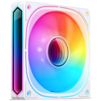  Вентилятор JONSBO FR-505W 120х120х25мм (PWM, ARGB LED, 800-1800об/мин, белый) Retail 