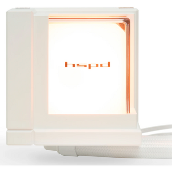  СВО HSPD W1240 ARGB White (W1240-WHAA) (280, 240mm, Fans 2x120mm, 71CFM, 27dBA, 1800RPM/ Pump height 