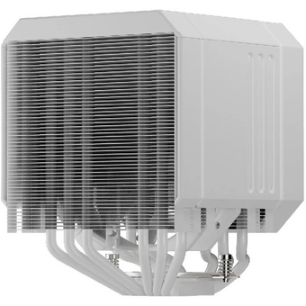  Кулер upHere UP2T6 White / 6HPx6mm, 265W TDP, dual tower, 2x120mm fans, 600-1650RPM, 68 CFM, 25dBA 