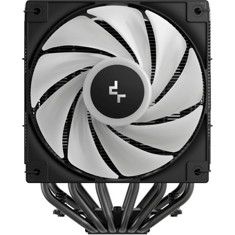  Кулер DEEPCOOL AG620 BK ARGB V2 LGA20XX/1700/1200/115X/AM5/AM4 (TDP 260W, PWM, ARGB Dual Fan 120mm, 6 тепл. трубок, черный) Ret 