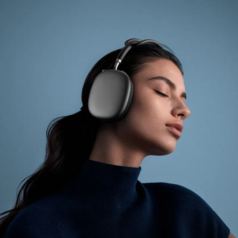  Bluetooth гарнитура HOCO W65 Plus Happy ANC BT headphones deep space gray 