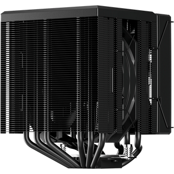  Кулер upHere UE2K6 Black / 6HPx6mm, 265W TDP, dual tower, 2x120mm fans, 600-1650RPM, 68 CFM, 25dBA 