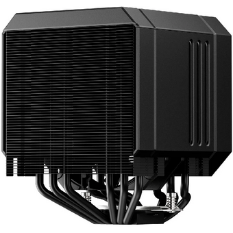  Кулер upHere UP2KC6 Black / 6HPx6mm, 265W TDP, dual tower, 2x120mm fans, 600-1650RPM, 68 CFM, 25dBA, ARGB cover 