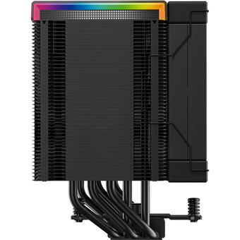  Кулер DEEPCOOL AK500 Digital Pro LGA20XX/1700/1200/115X/AM5/AM4 (TDP 240W, PWM, Fan 120mm, 5 тепл. трубок, ARGB, черный) Ret 
