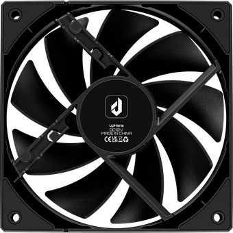  Вентилятор upHere U3K1 Black / 120mm, 600-1650RPM, 64.61CFM, 25dBA, hydro bearing 