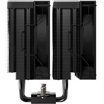  Кулер DEEPCOOL AG620 BK ARGB V2 LGA20XX/1700/1200/115X/AM5/AM4 (TDP 260W, PWM, ARGB Dual Fan 120mm, 6 тепл. трубок, черный) Ret 