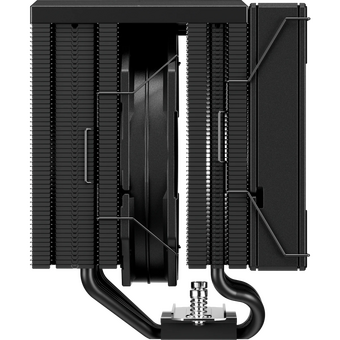  Кулер upHere UE2K8 Black / 8HPx6mm, 280W TDP, dual tower, 2x120mm fans, 600-1650RPM, 68 CFM, 25dBA 