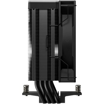  Кулер DEEPCOOL AG400 BK ARGB V2 LGA1851/1700/1200/115X/AM5/AM4 (TDP 220W, PWM, ARGB Fan 120mm, 4 тепл. трубки, черный) Ret 