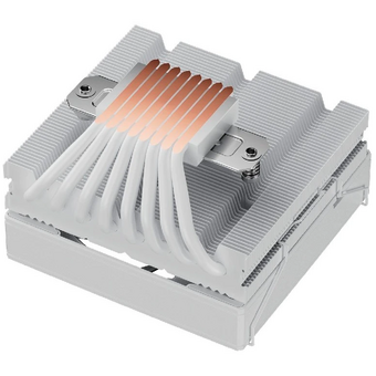  Кулер upHere H85T8 White / 8HPx6mm, 200W TDP, top flow, 1x120mm fan, 600-1650RPM, 68 CFM, 25dBA 
