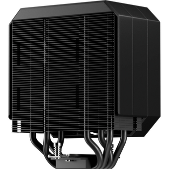  Кулер upHere UP1K4 Black / 4HPx6mm, 230W TDP, single tower, 1x120mm fan, 600-1650RPM, 68 CFM, 25dBA 