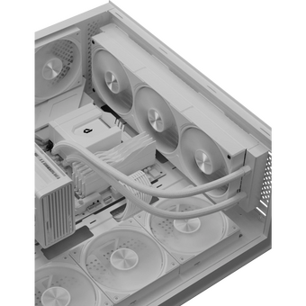  Вентилятор upHere U3T1 White / 120mm, 600-1650RPM, 64.61CFM, 25dBA, hydro bearing 