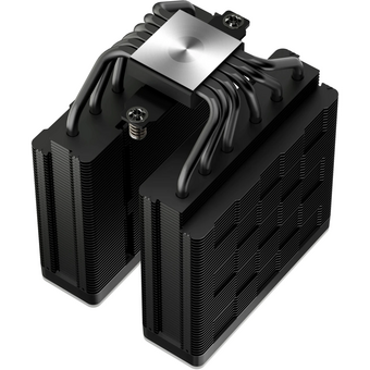  Кулер DEEPCOOL AG620 BK ARGB V2 LGA20XX/1700/1200/115X/AM5/AM4 (TDP 260W, PWM, ARGB Dual Fan 120mm, 6 тепл. трубок, черный) Ret 
