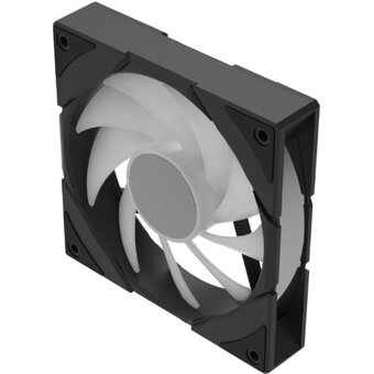  Вентилятор DEEPCOOL CG580 Fan BK 120x120x25мм (PWM, ARGB, черный, 400-1300об/мин) Bulk 