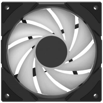  Вентилятор DEEPCOOL CG580 Fan BK 120x120x25мм (PWM, ARGB, черный, 400-1300об/мин) Bulk 