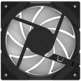  Вентилятор DEEPCOOL CG580 Fan BK 120x120x25мм (PWM, ARGB, черный, 400-1300об/мин) Bulk 