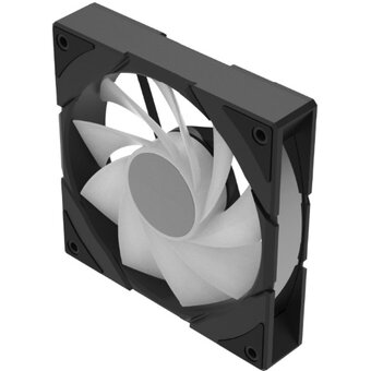  Вентилятор DEEPCOOL CG580 Fan BKR 120x120x25мм Reverse (PWM, ARGB, черный, 400-1300об/мин) Bulk 
